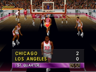 Slam n Jam 96 screenshot 5 for Playstation
